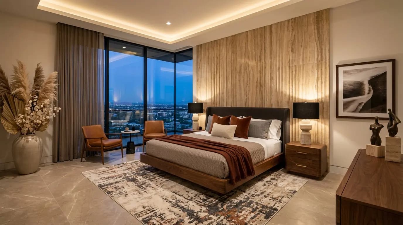 Open residential living space