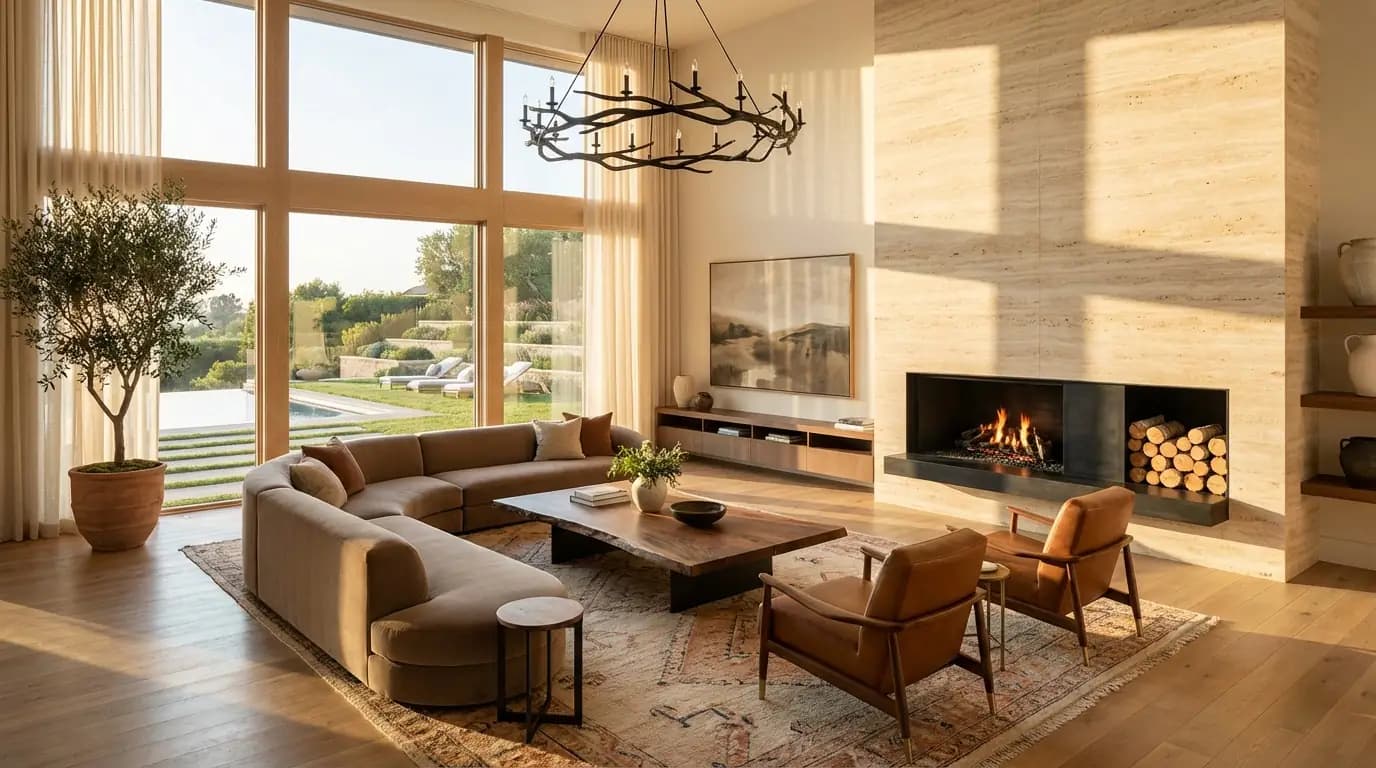 Showcase residential interior